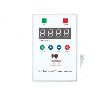 Fast IR high thermometer accuracy 1-50CM adjustable and Non-contact voice alarm Warning