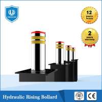 Automatic rising parking bollards electrical Hydraulic Rising Bollard retractable bollard