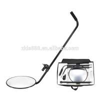 Dia.30 cm Under Vehicle Car Search Hand Held Inspection Mirror