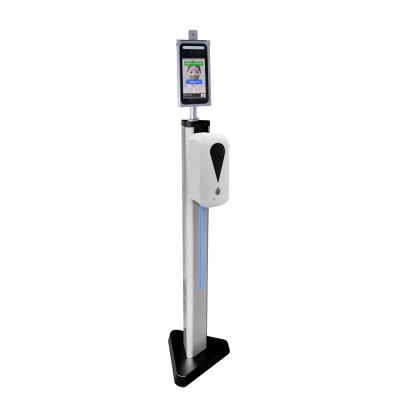 IR Temp Facial Recognition with stand and Hand Sanitizer Auto dispenser